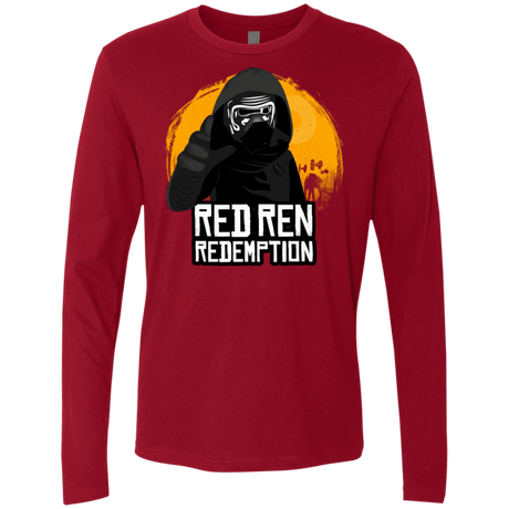 T-Shirts Cardinal / S Red Ren Men's Premium Long Sleeve