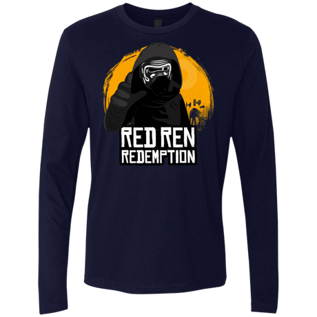 T-Shirts Midnight Navy / S Red Ren Men's Premium Long Sleeve