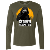 T-Shirts Military Green / S Red Ren Men's Premium Long Sleeve