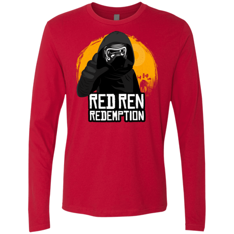 T-Shirts Red / S Red Ren Men's Premium Long Sleeve