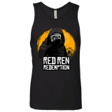 T-Shirts Black / S Red Ren Men's Premium Tank Top