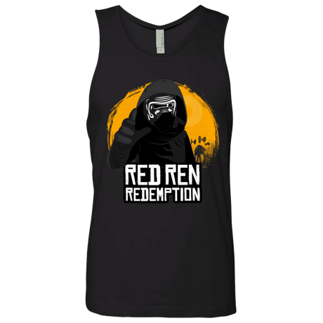 T-Shirts Black / S Red Ren Men's Premium Tank Top