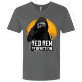 T-Shirts Heavy Metal / X-Small Red Ren Men's Premium V-Neck