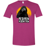 T-Shirts Antique Heliconia / S Red Ren Men's Semi-Fitted Softstyle