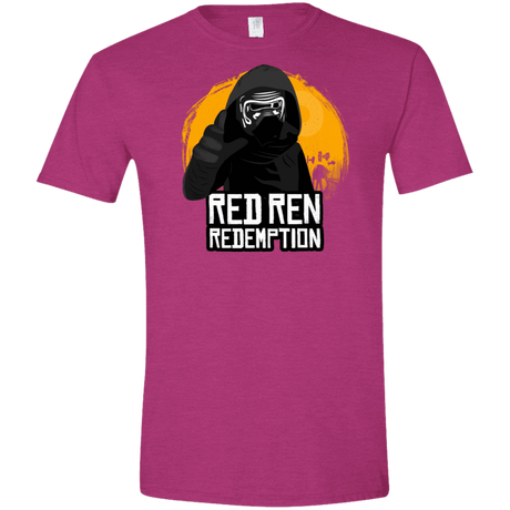 T-Shirts Antique Heliconia / S Red Ren Men's Semi-Fitted Softstyle