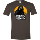 T-Shirts Dark Chocolate / S Red Ren Men's Semi-Fitted Softstyle