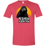 T-Shirts Heather Red / S Red Ren Men's Semi-Fitted Softstyle