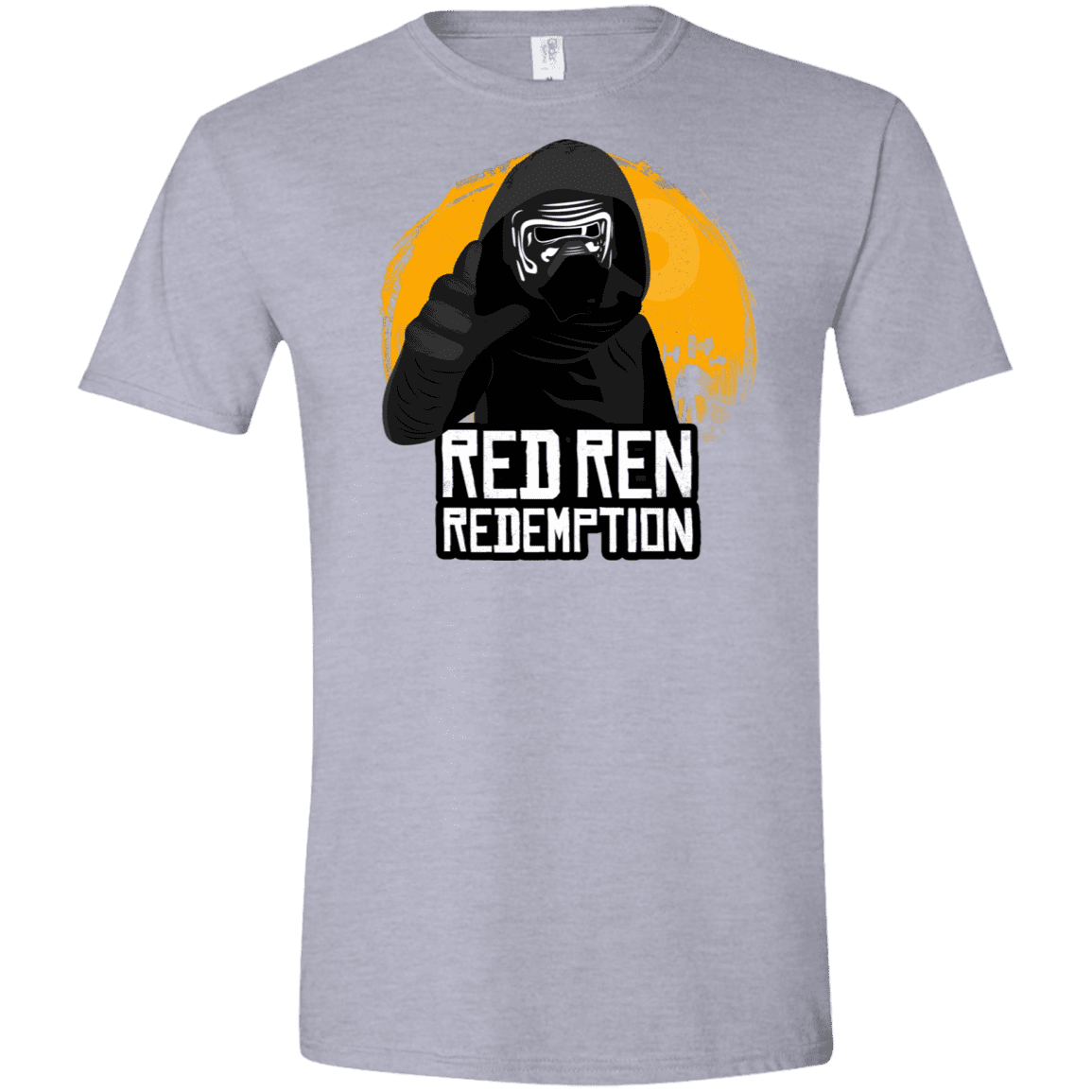 T-Shirts Sport Grey / X-Small Red Ren Men's Semi-Fitted Softstyle