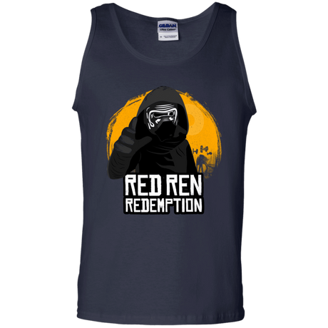 T-Shirts Navy / S Red Ren Men's Tank Top