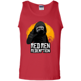 T-Shirts Red / S Red Ren Men's Tank Top