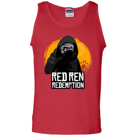 T-Shirts Red / S Red Ren Men's Tank Top