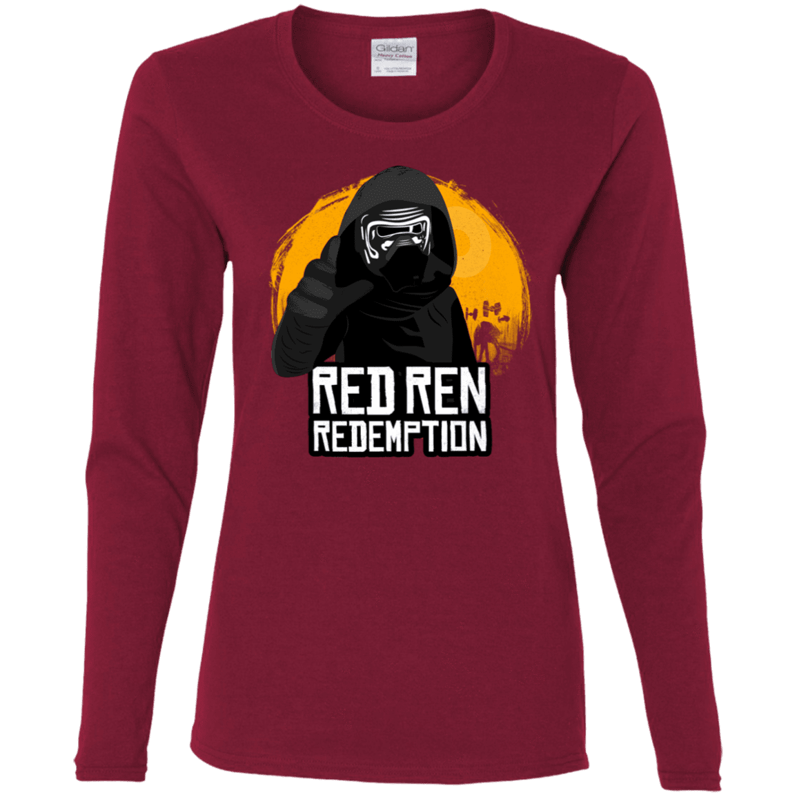 T-Shirts Cardinal / S Red Ren Women's Long Sleeve T-Shirt