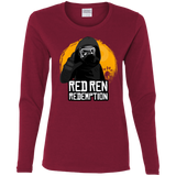 T-Shirts Cardinal / S Red Ren Women's Long Sleeve T-Shirt