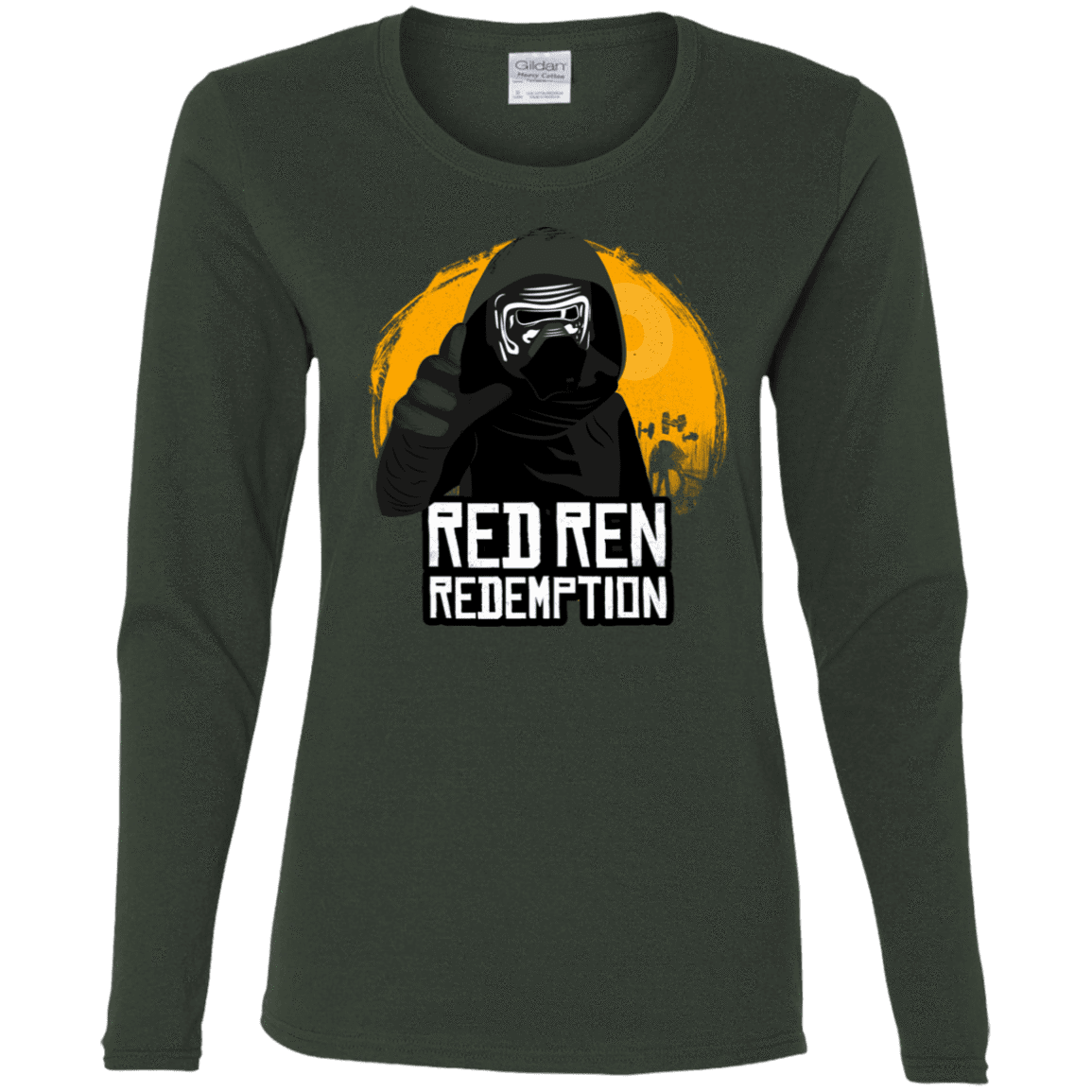 T-Shirts Forest / S Red Ren Women's Long Sleeve T-Shirt