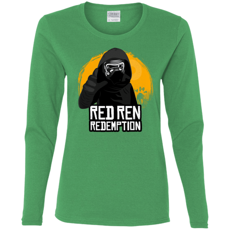 T-Shirts Irish Green / S Red Ren Women's Long Sleeve T-Shirt