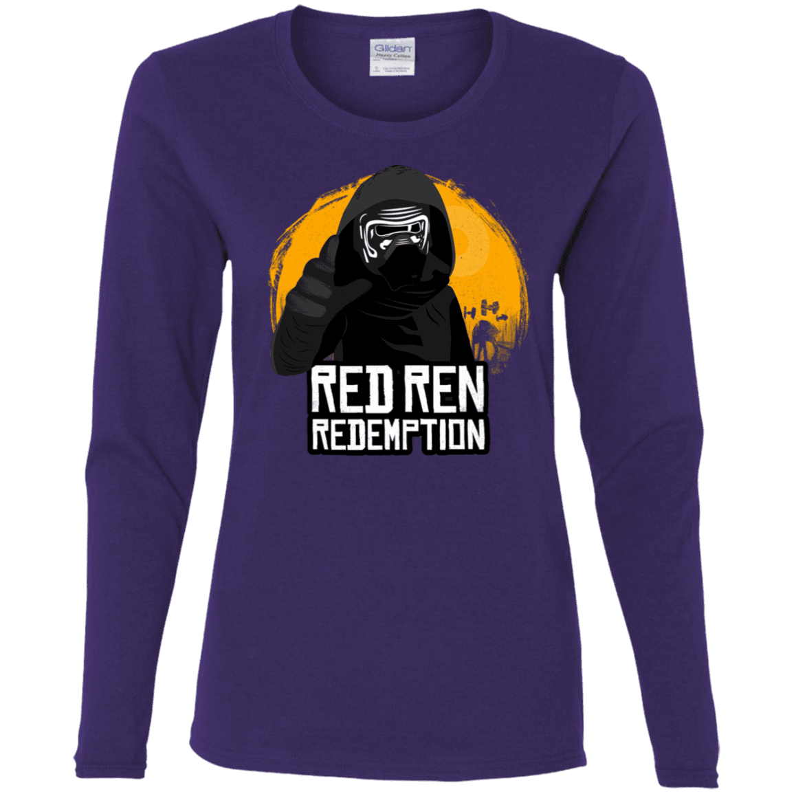 T-Shirts Purple / S Red Ren Women's Long Sleeve T-Shirt