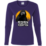 T-Shirts Purple / S Red Ren Women's Long Sleeve T-Shirt