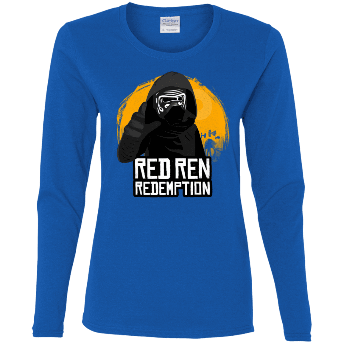 T-Shirts Royal / S Red Ren Women's Long Sleeve T-Shirt