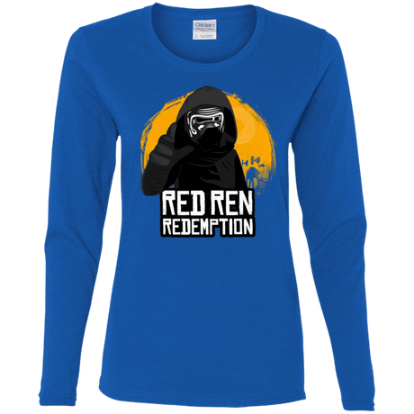 T-Shirts Royal / S Red Ren Women's Long Sleeve T-Shirt