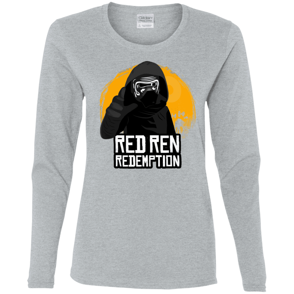 T-Shirts Sport Grey / S Red Ren Women's Long Sleeve T-Shirt