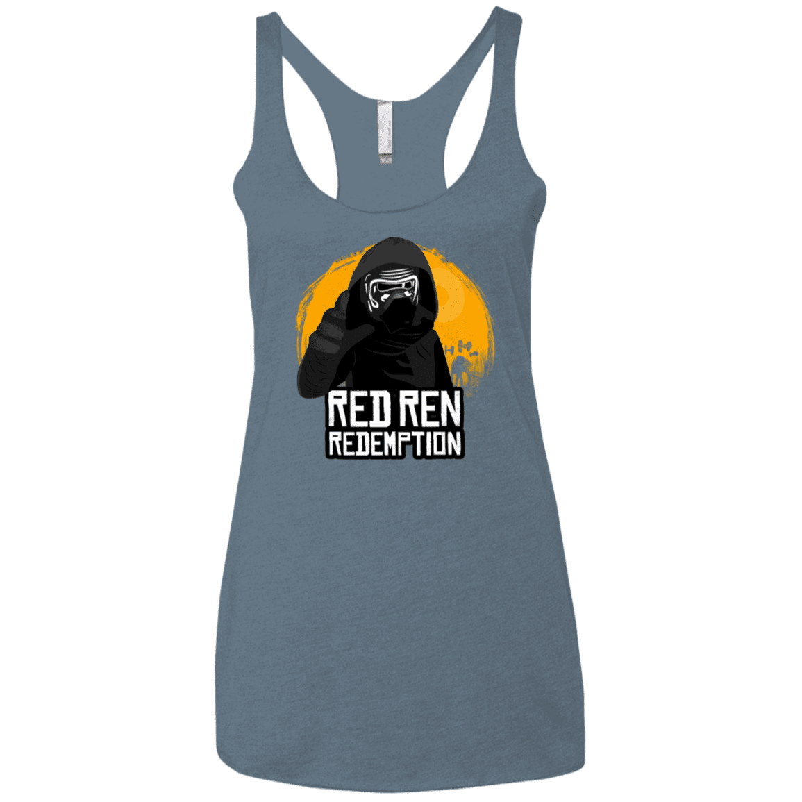 T-Shirts Indigo / X-Small Red Ren Women's Triblend Racerback Tank