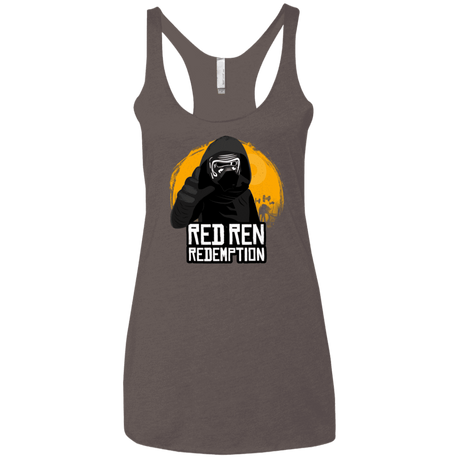T-Shirts Macchiato / X-Small Red Ren Women's Triblend Racerback Tank