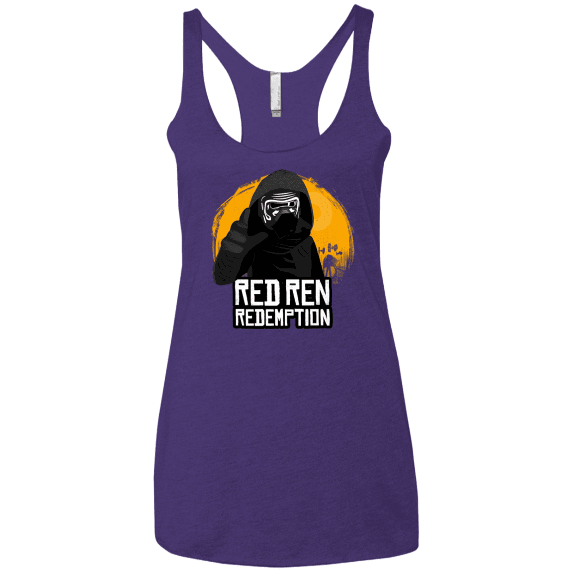 T-Shirts Purple Rush / X-Small Red Ren Women's Triblend Racerback Tank