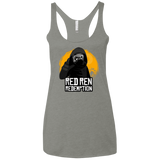 T-Shirts Venetian Grey / X-Small Red Ren Women's Triblend Racerback Tank