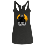 T-Shirts Vintage Black / X-Small Red Ren Women's Triblend Racerback Tank