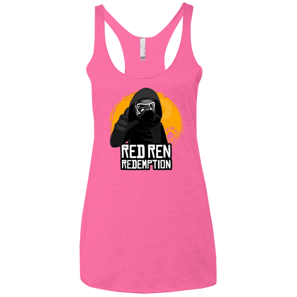 T-Shirts Vintage Pink / X-Small Red Ren Women's Triblend Racerback Tank