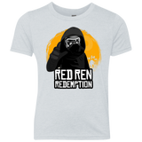 T-Shirts Heather White / YXS Red Ren Youth Triblend T-Shirt