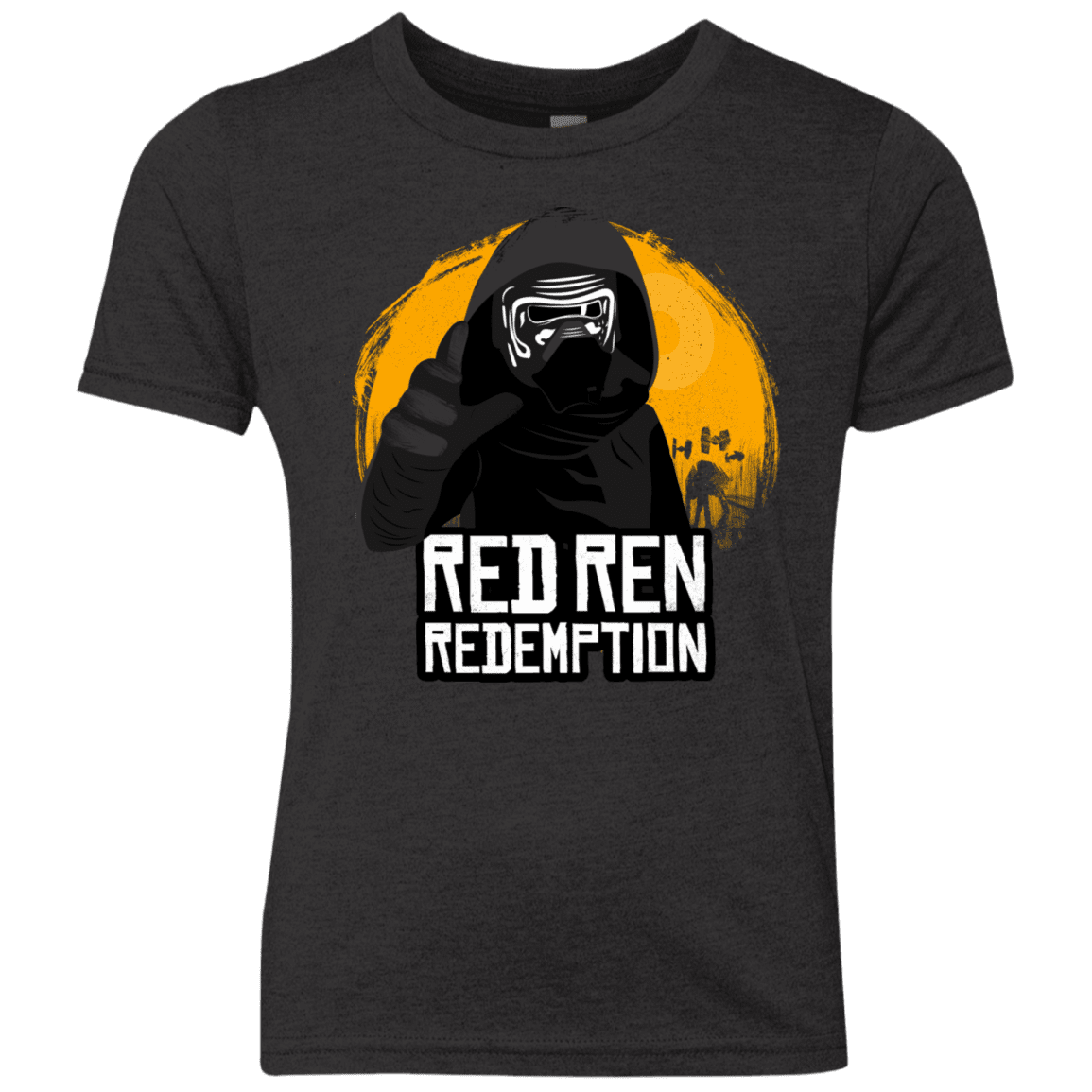 T-Shirts Vintage Black / YXS Red Ren Youth Triblend T-Shirt