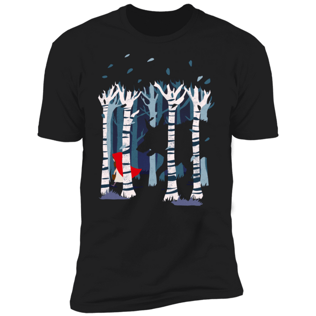 T-Shirts Black / X-Small Red Riding Hood Men's Premium T-Shirt