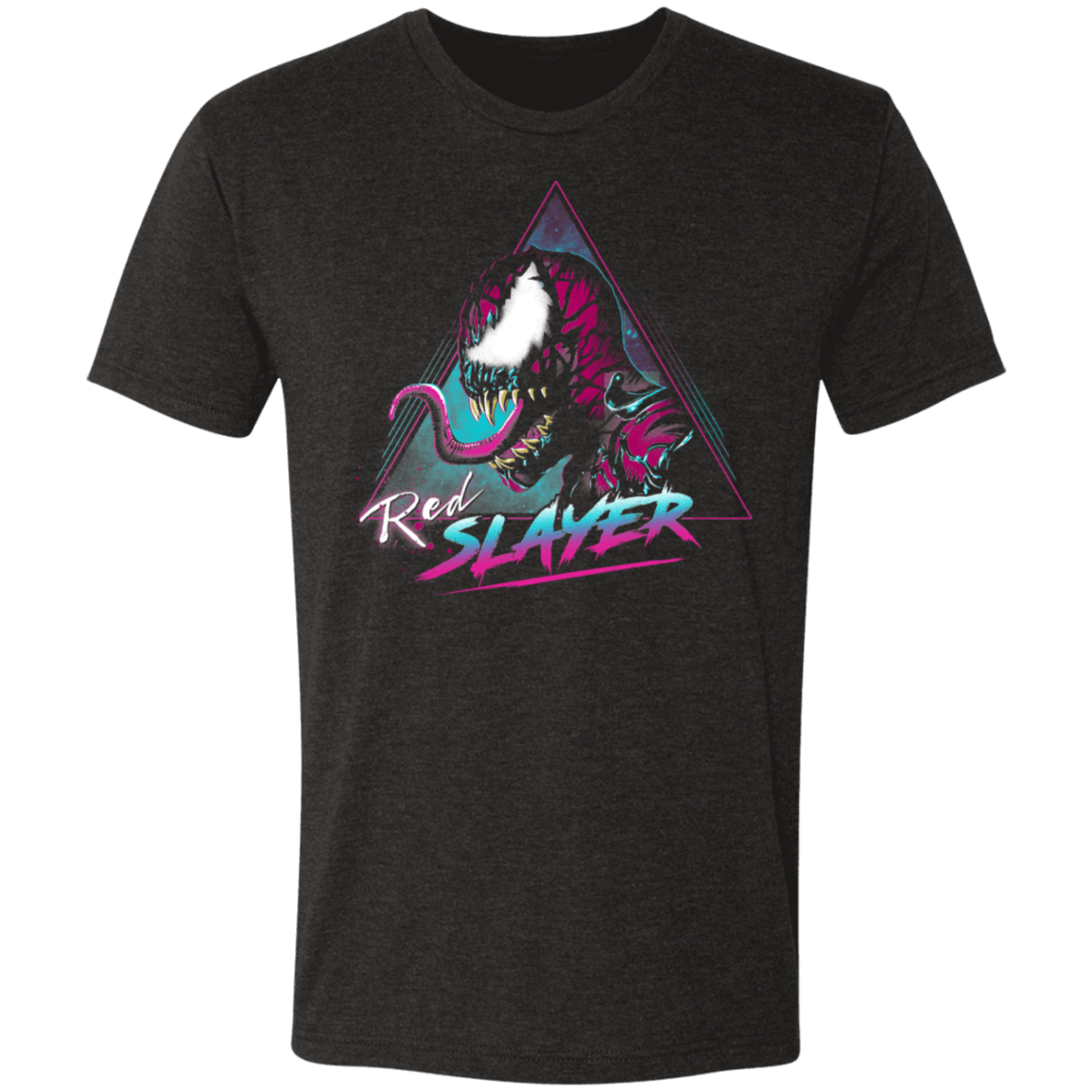 T-Shirts Vintage Black / S Red Slayer Men's Triblend T-Shirt