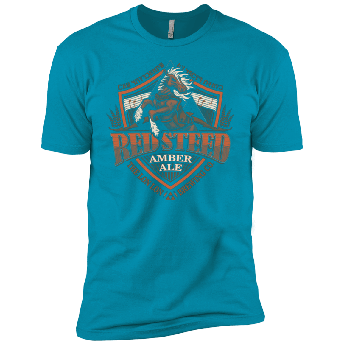 T-Shirts Turquoise / YXS Red Steed Amber Ale Boys Premium T-Shirt
