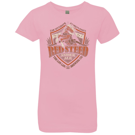 T-Shirts Light Pink / YXS Red Steed Amber Ale Girls Premium T-Shirt