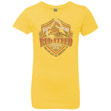 T-Shirts Vibrant Yellow / YXS Red Steed Amber Ale Girls Premium T-Shirt