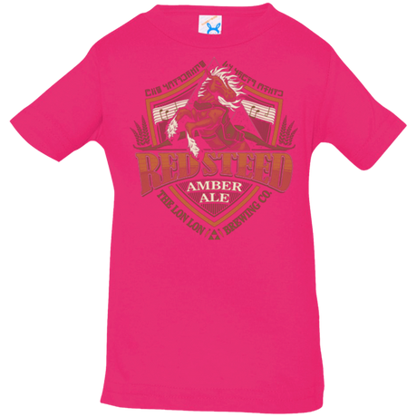 T-Shirts Hot Pink / 6 Months Red Steed Amber Ale Infant Premium T-Shirt