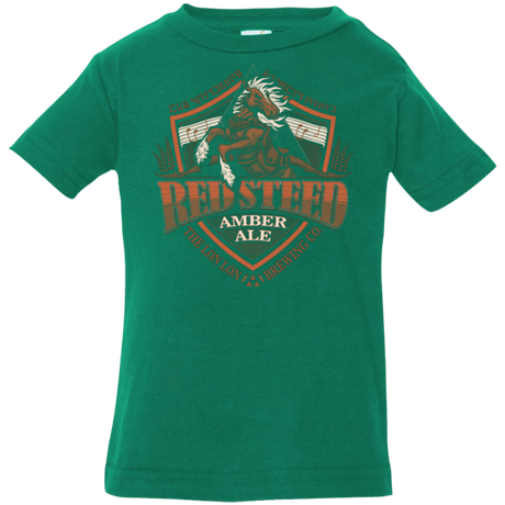 T-Shirts Kelly / 6 Months Red Steed Amber Ale Infant Premium T-Shirt