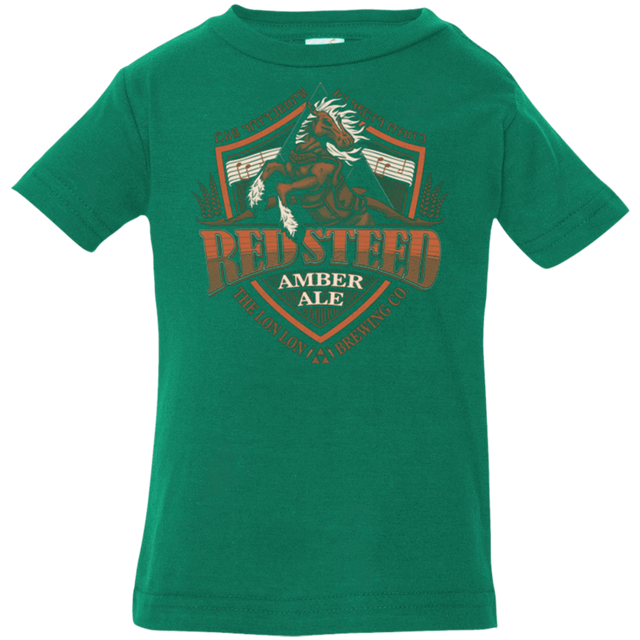 T-Shirts Kelly / 6 Months Red Steed Amber Ale Infant Premium T-Shirt