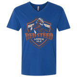 T-Shirts Royal / X-Small Red Steed Amber Ale Men's Premium V-Neck
