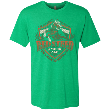 T-Shirts Envy / Small Red Steed Amber Ale Men's Triblend T-Shirt