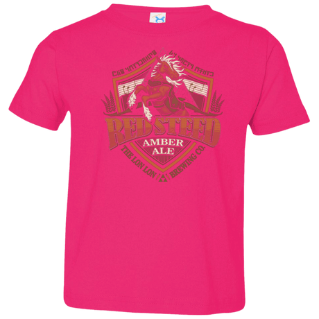 T-Shirts Hot Pink / 2T Red Steed Amber Ale Toddler Premium T-Shirt