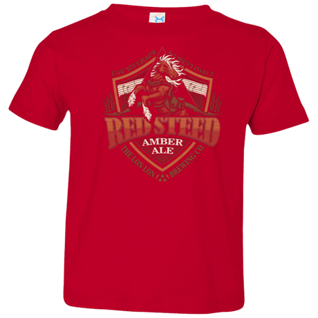 T-Shirts Red / 2T Red Steed Amber Ale Toddler Premium T-Shirt