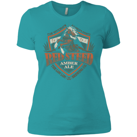 T-Shirts Tahiti Blue / X-Small Red Steed Amber Ale Women's Premium T-Shirt