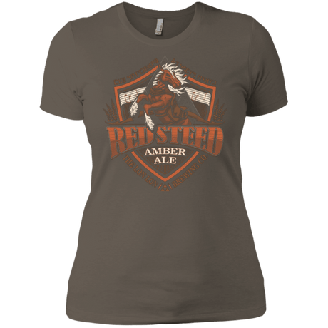 T-Shirts Warm Grey / X-Small Red Steed Amber Ale Women's Premium T-Shirt