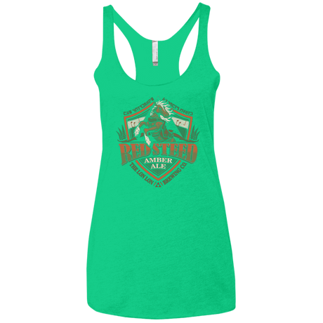 T-Shirts Envy / X-Small Red Steed Amber Ale Women's Triblend Racerback Tank