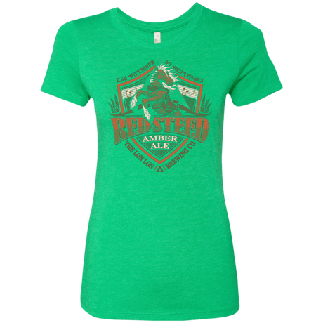 T-Shirts Envy / Small Red Steed Amber Ale Women's Triblend T-Shirt