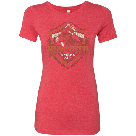T-Shirts Vintage Red / Small Red Steed Amber Ale Women's Triblend T-Shirt