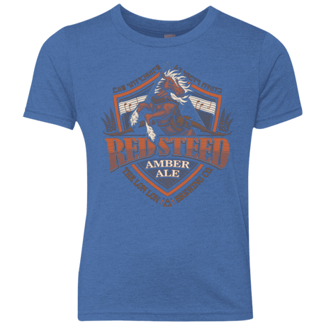T-Shirts Vintage Royal / YXS Red Steed Amber Ale Youth Triblend T-Shirt